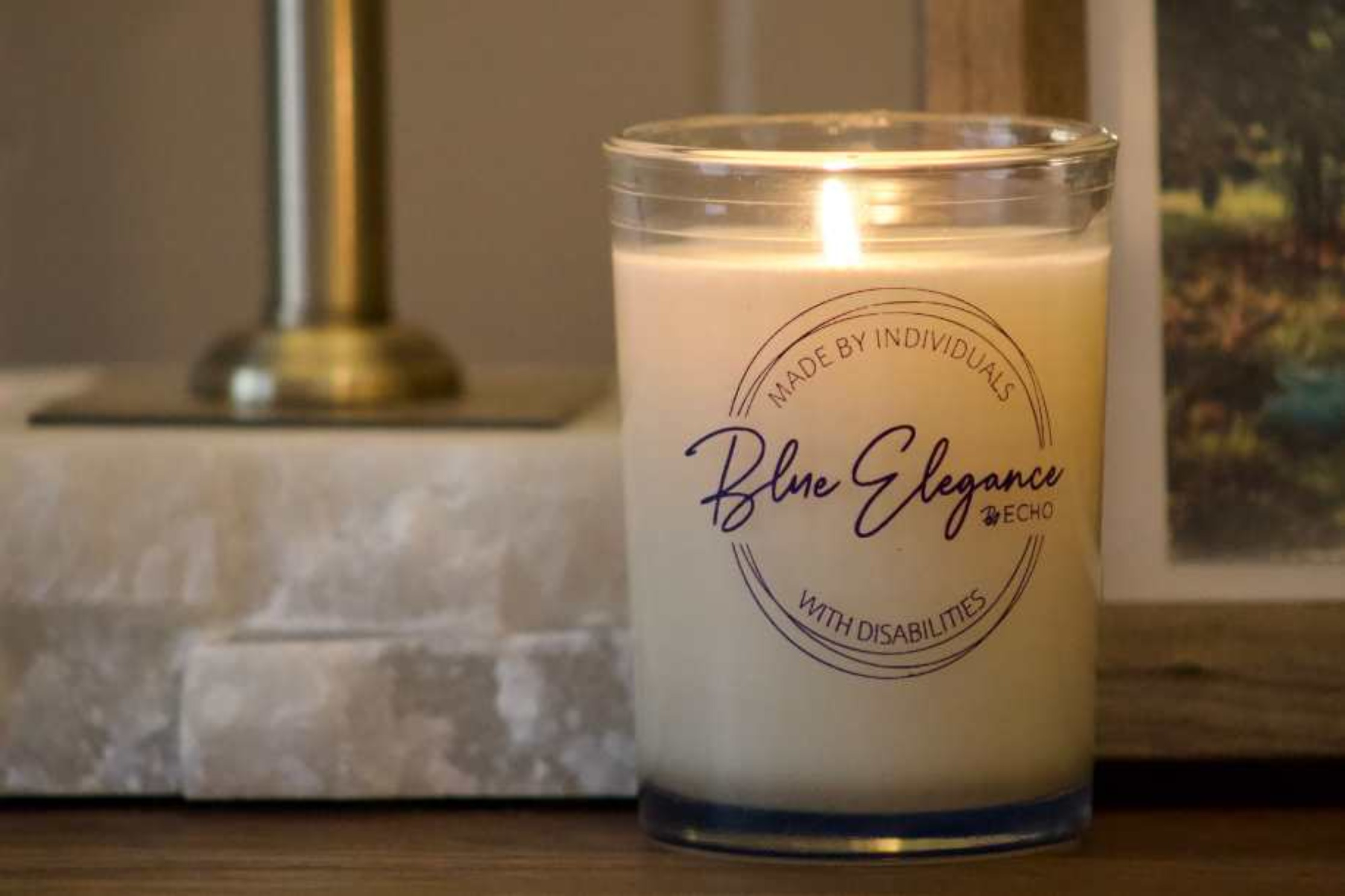 Lavender Candle