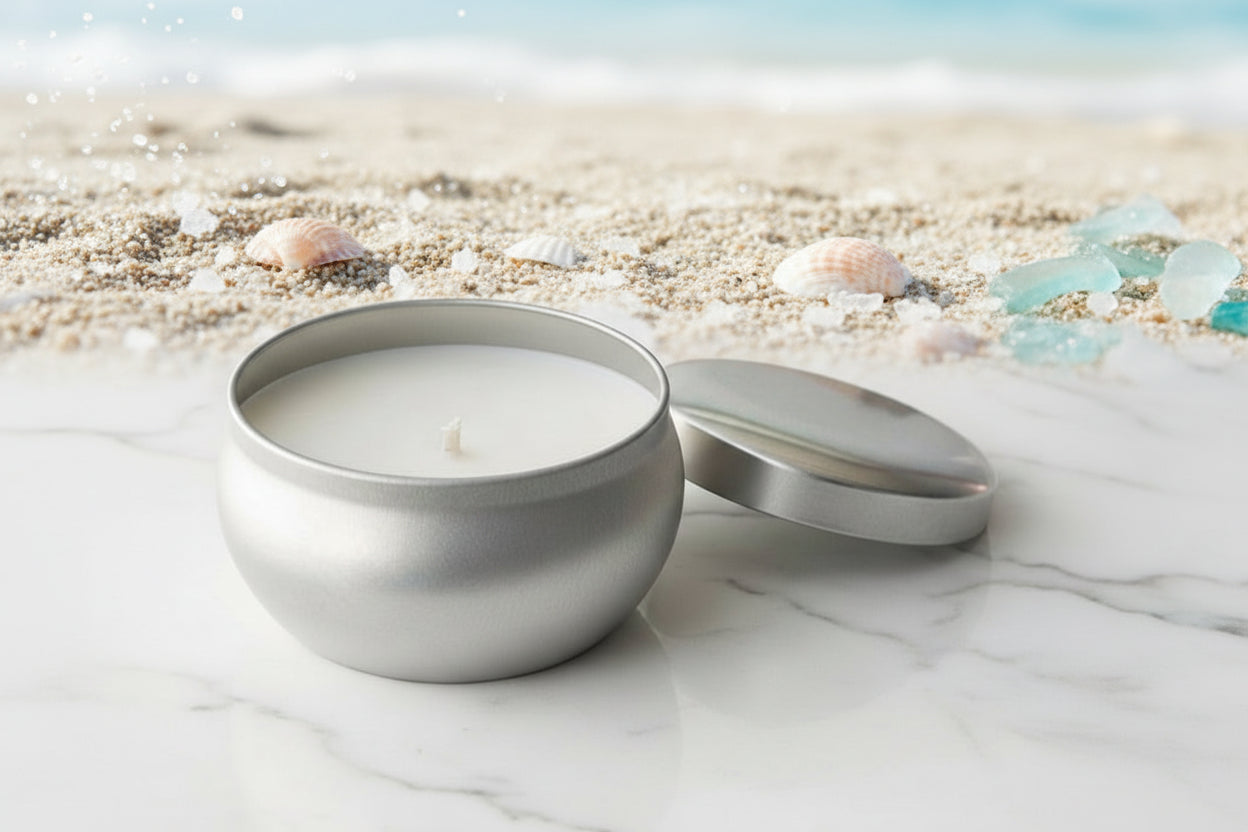 Salt + Summer Candle