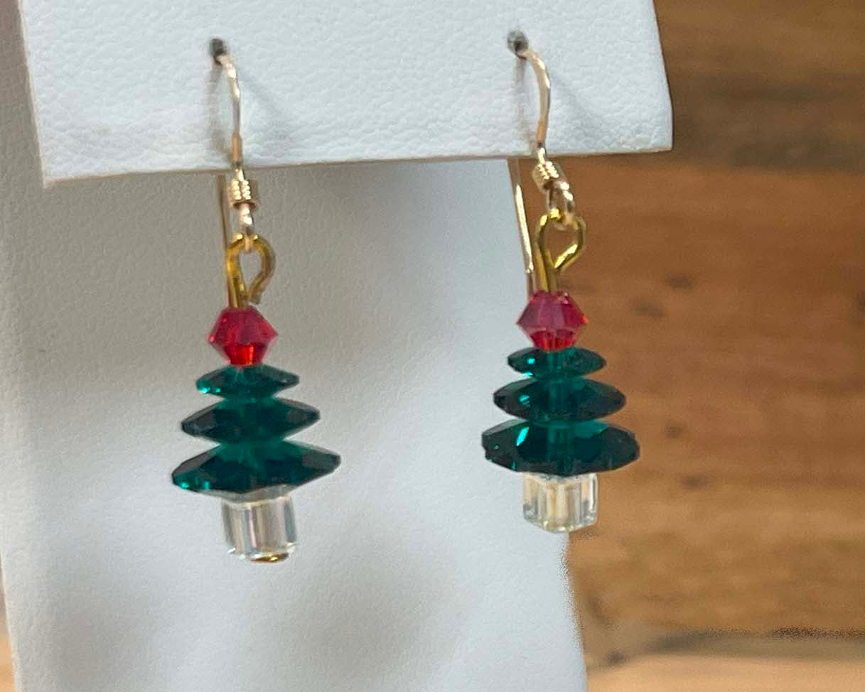 Christmas Tree Earrings
