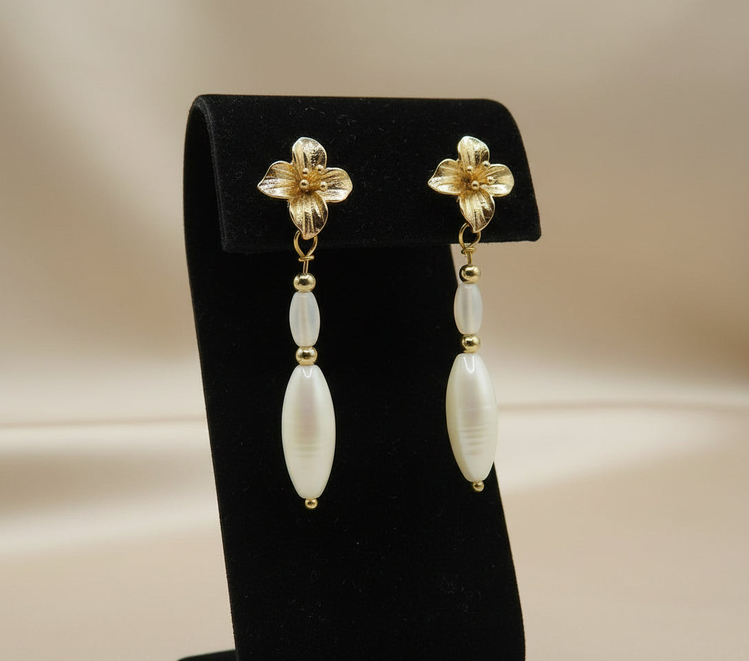 Golden Bloom Earrings