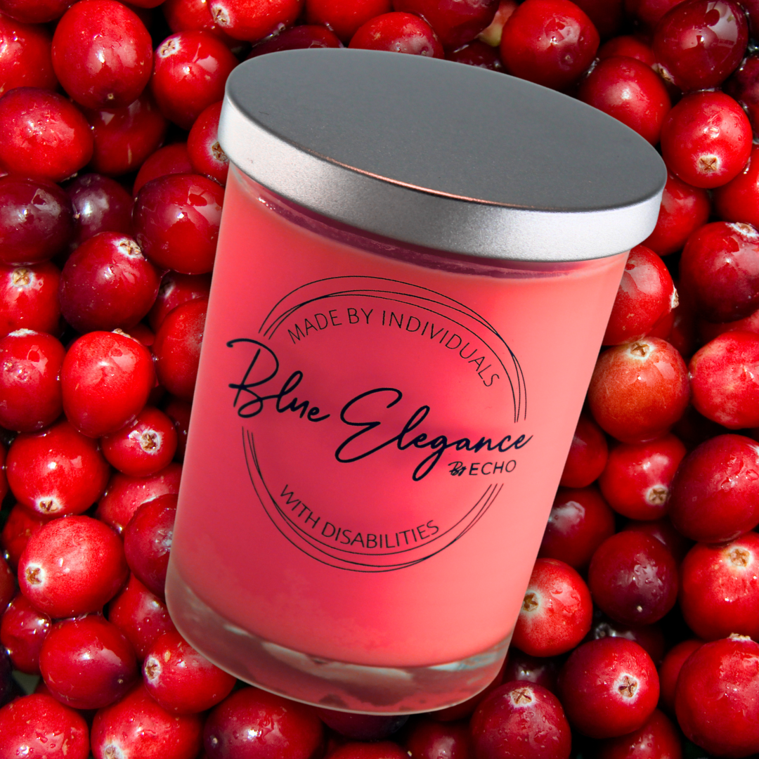 Cranberry Tart Candle