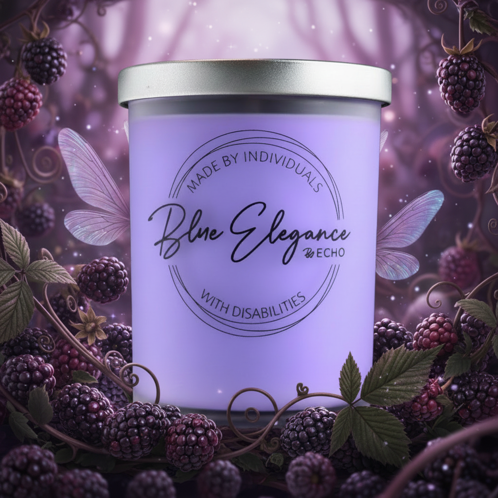 BlackBerry Fairy Candle