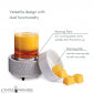 Stone Hexagon 2-In-1 Classic Fragrance Warmer