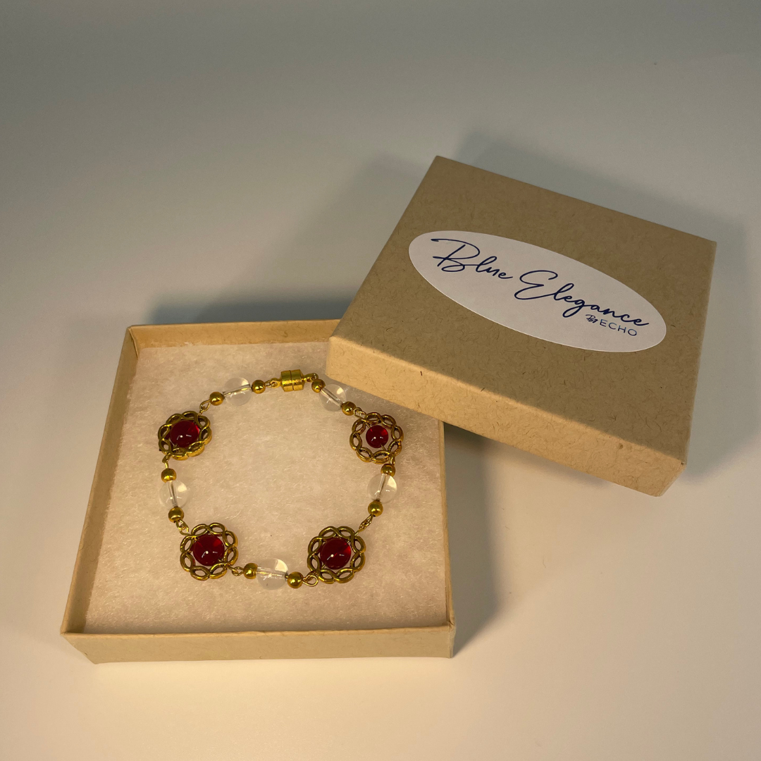 Red Jaded Bracelet
