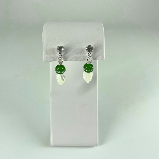 Garden Leaf Drop Earrings
