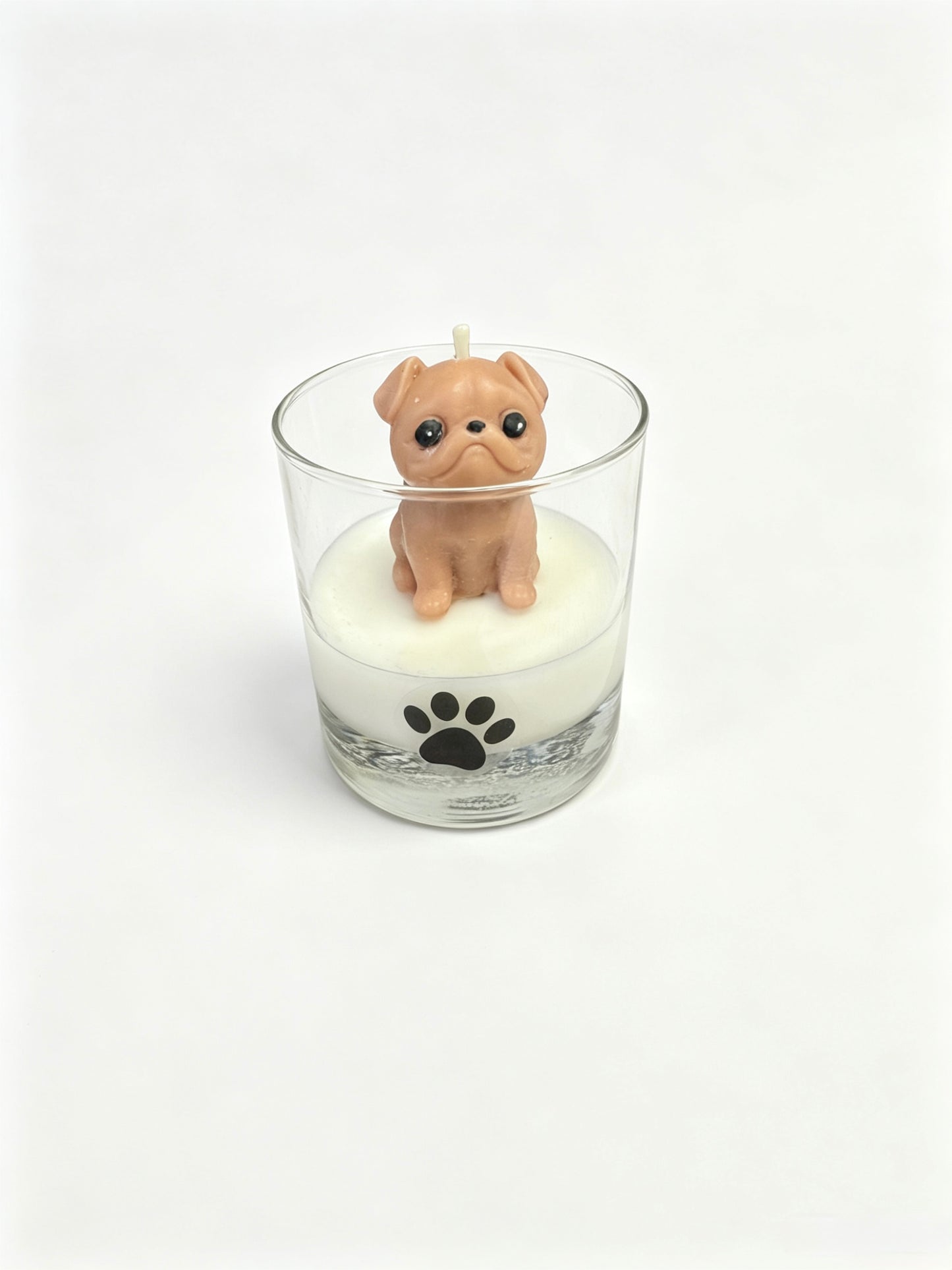Hand-Molded Dog Candle