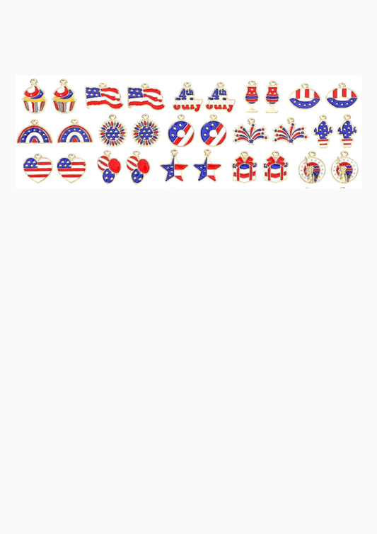 4th of July Earrings