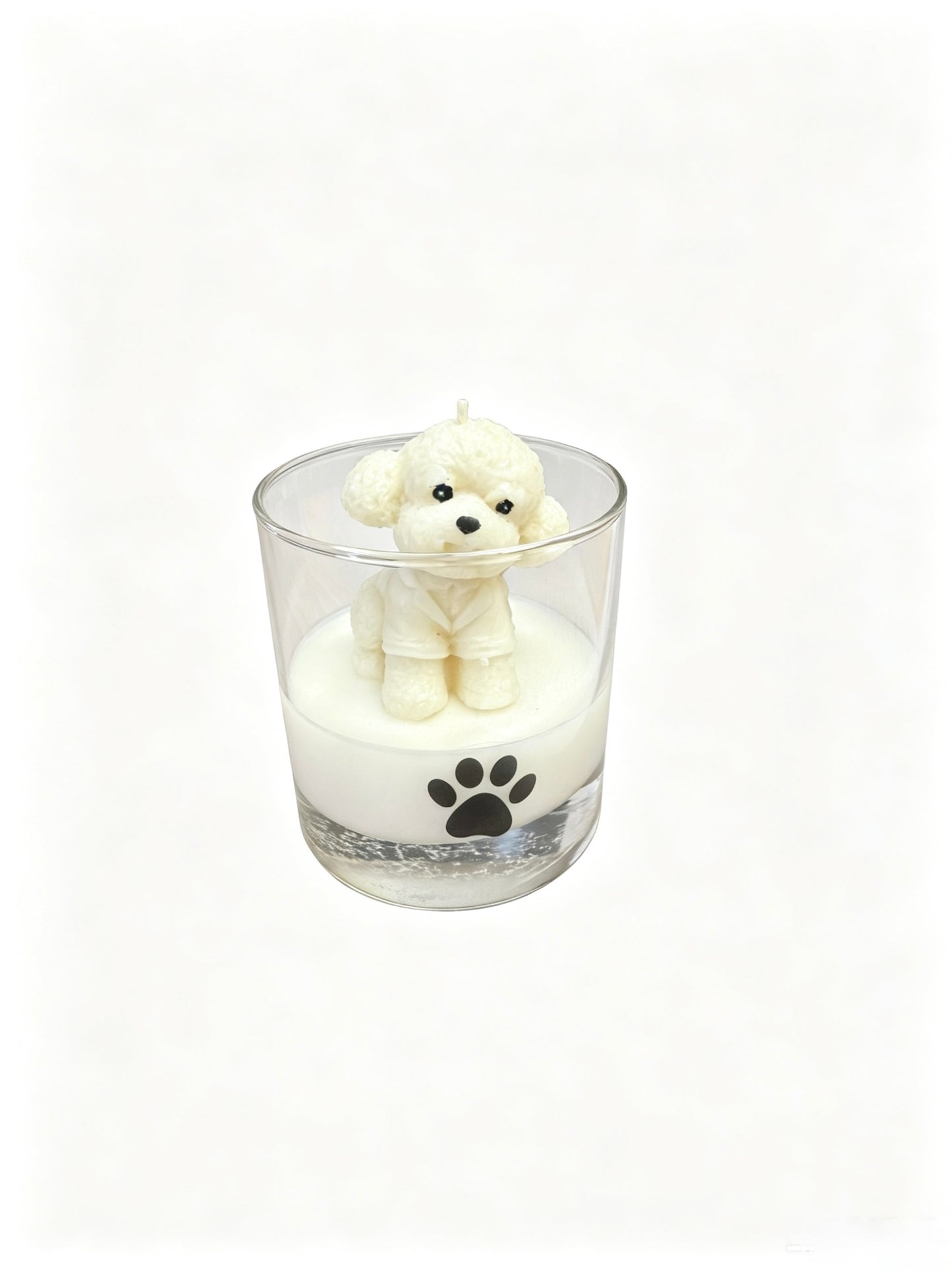Hand-Molded Dog Candle