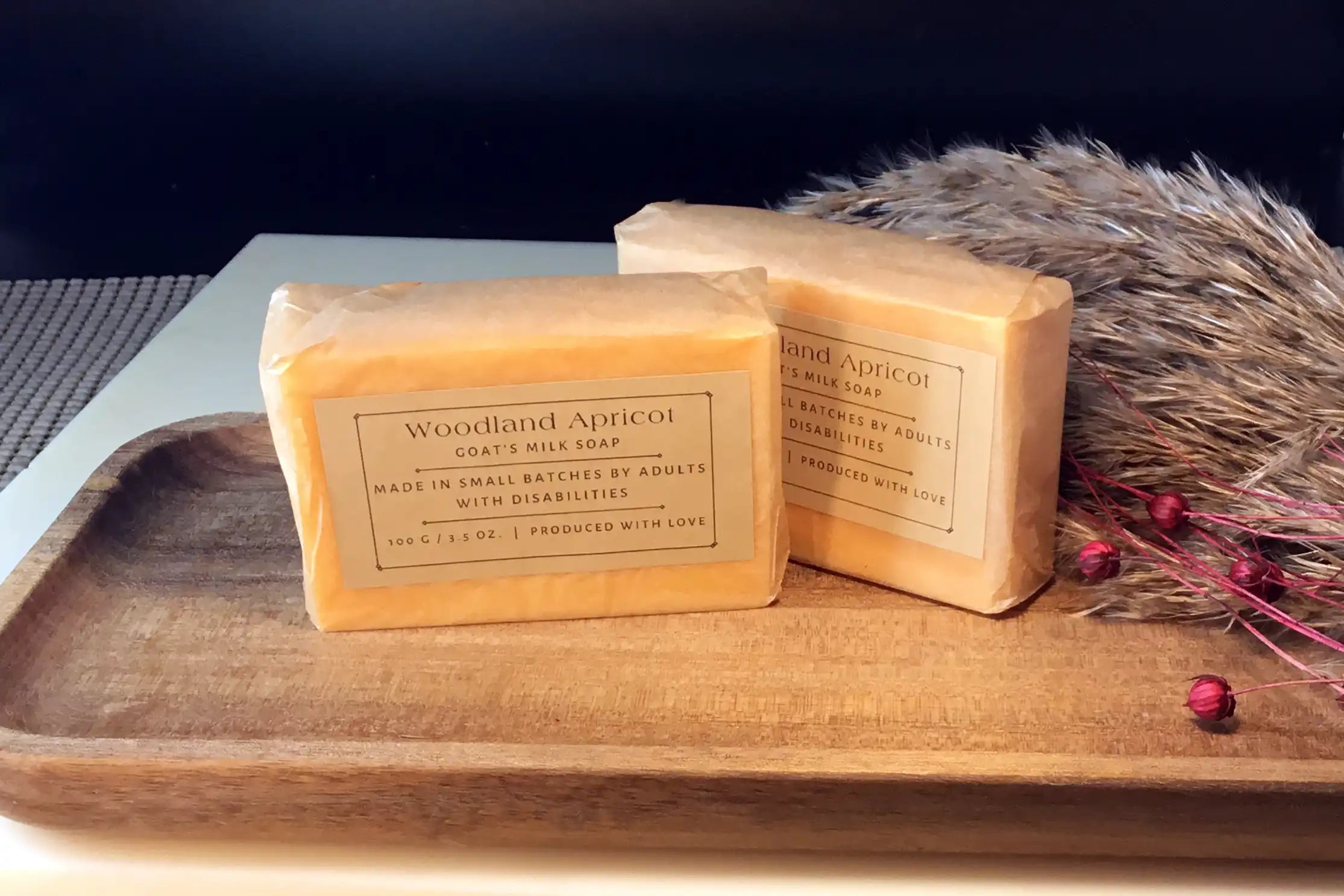 Woodland Apricot Soap.