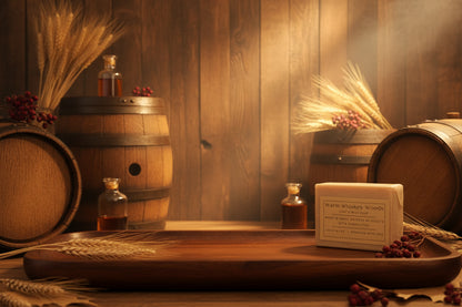 Warm Whiskey Woods Soap