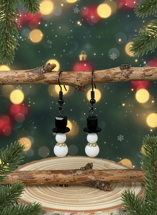 snowman Earrings