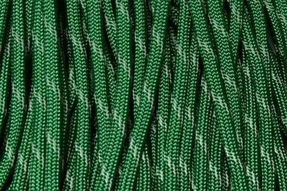 Kelly Green with 3 Reflective Tracers Paracord Bracelet