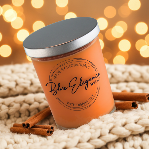 Cinnamon Candle - Holiday Scene