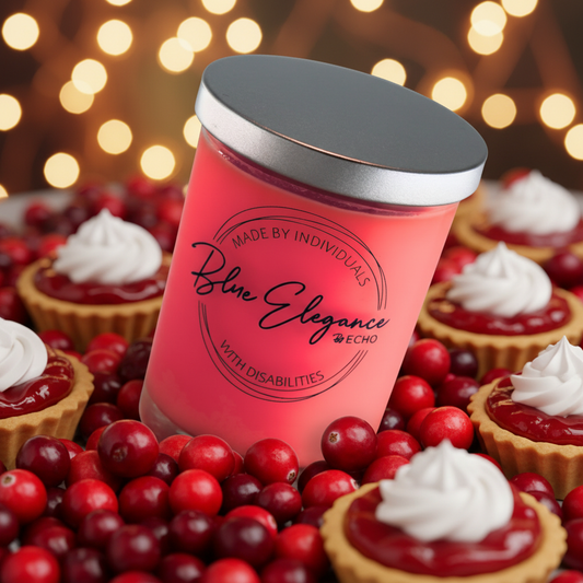 Cranberry Tart Candle