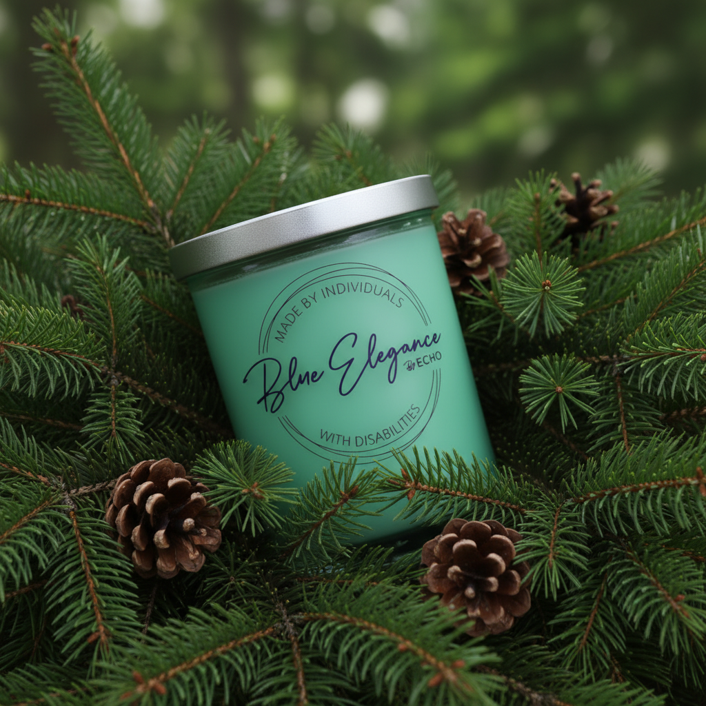 Evergreen Candle - Larger Immersive Scene