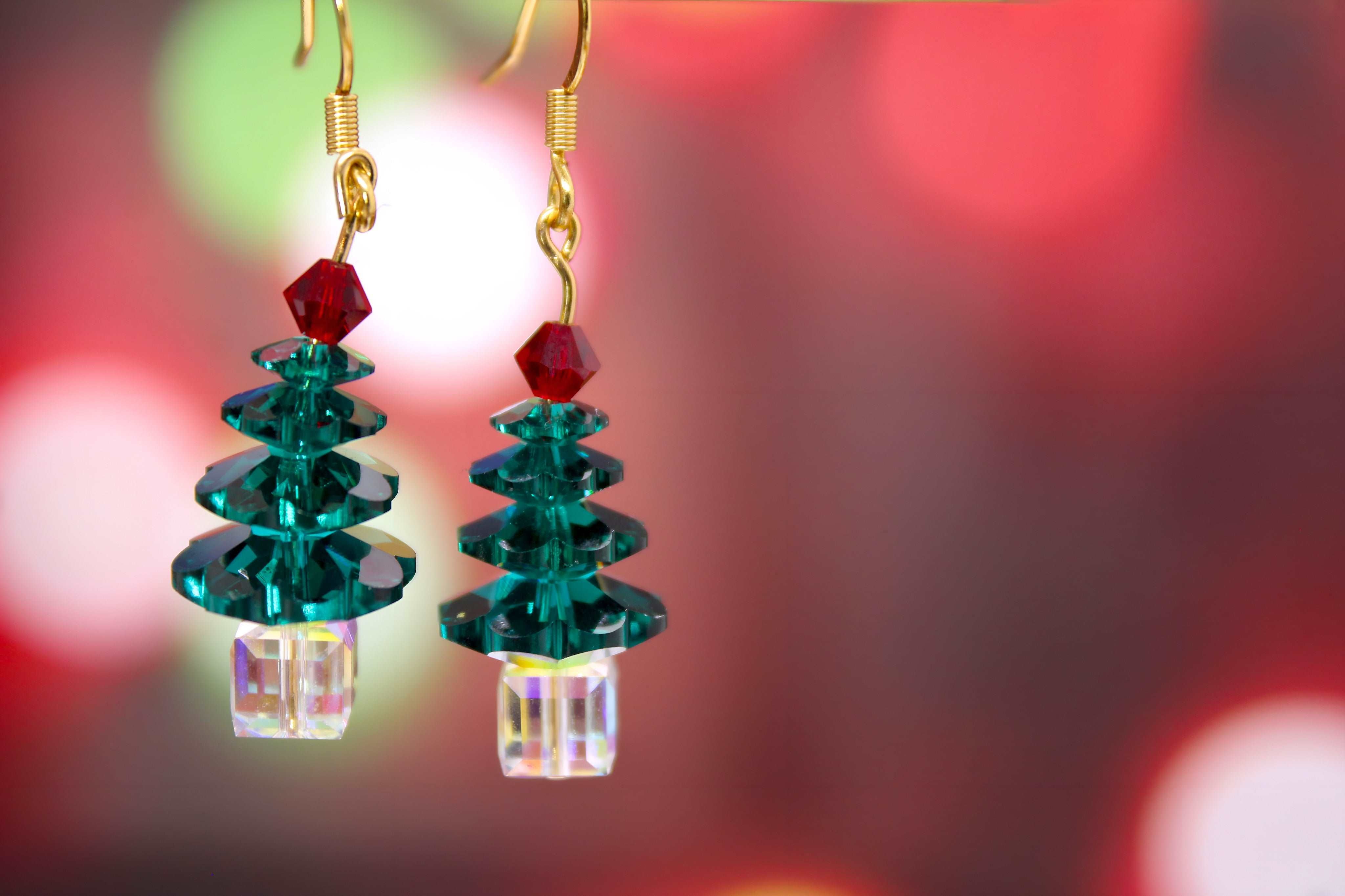 Christmas Tree Earrings