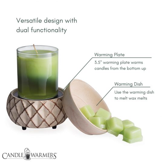 Candle Warmers - Tuscany 2-in-1 Classic Fragrance Warmer