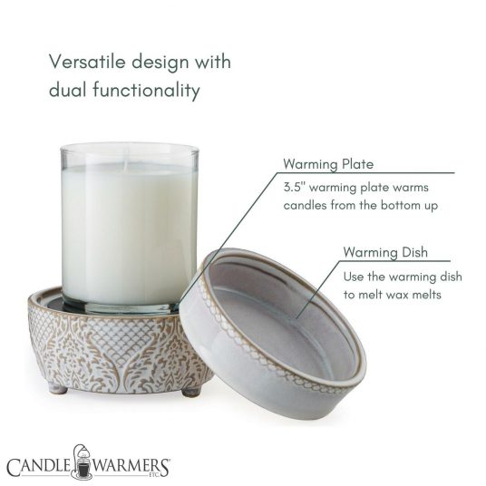 Vintage White 2-In-1 Classic Fragrance Warmer