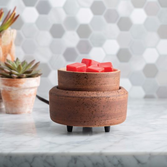 Stone Hexagon 2-in-1 Classic Fragrance Warmer
